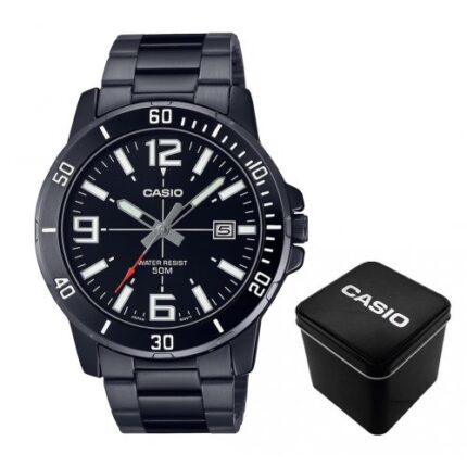 Чоловічий годинник Casio MTP-VD01B-1B