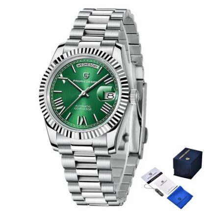 Чоловічий годинник Pagani Design PD-1752 Silver-Green