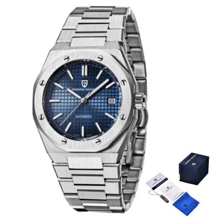 Чоловічий годинник Pagani Design PD-1673 Silver-Blue