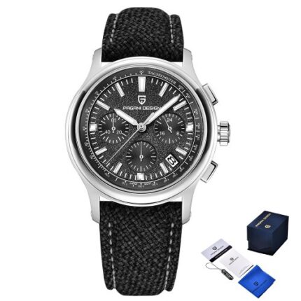 Чоловічий годинник Pagani Design PD-1781 Black-Silver-Black