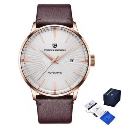 Чоловічий годинник Pagani Design PD-2770 Gold-Black-Brown