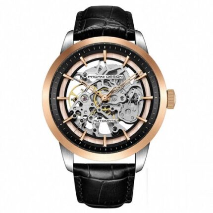 Чоловічий годинник Pagani Design PD-1638 Silver-Gold-Black