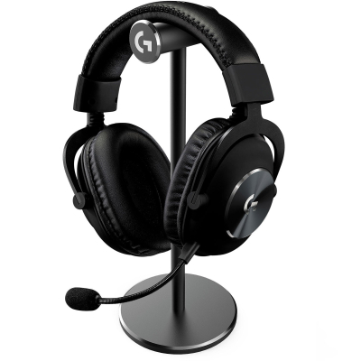 Навушники Logitech G PRO X Gaming Headset + Stand USB Black (991-000358)