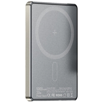 Батарея універсальна Essager 5000mAh Cross-border magnetic 20W PD QC/3.0 (EDY5K-YJ0A-Z)