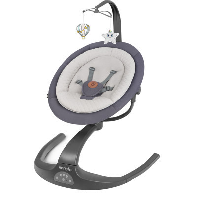 Крісло-гойдалка Lionelo Rina grey concrete (LO-RINA GREY CONCRETE)