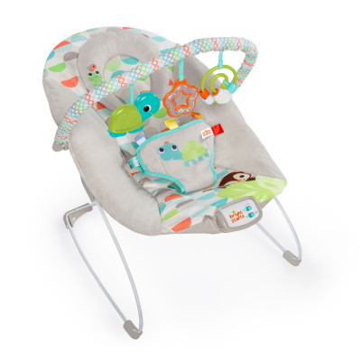 Крісло-гойдалка Bright Starts Happy Safari Bouncer (11508)